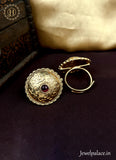 Gorgeous And Beautiful Antique Gold Finish Adjustable Finger Ring JH1441