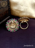 Gorgeous And Beautiful Antique Gold Finish Adjustable Finger Ring JH1442