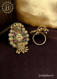 Gorgeous And Beautiful Antique Gold Finish Adjustable Finger Ring JH1449