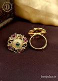 Gorgeous And Beautiful Antique Gold Finish Adjustable Finger Ring JH1450