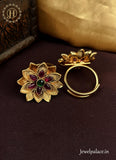 Gorgeous And Beautiful Antique Gold Finish Adjustable Finger Ring JH1452