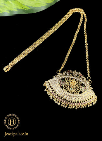 Micro Gold Plated Dollar Chain for Girls And Women JH1594
