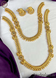 Grand Beautiful Gold Finish Combo Necklace Set JH1644