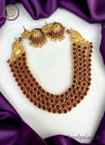 Beautiful Gold Plated Designer Necklace JH1750