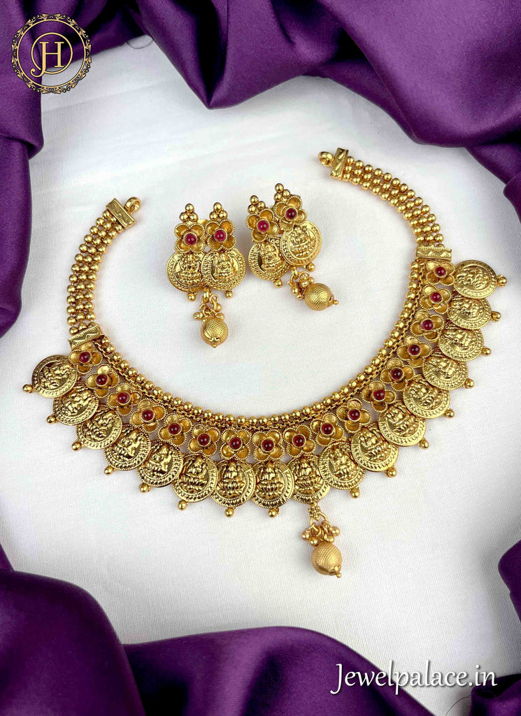 Beautiful Gold Plated Designer Necklace JH1766 Jewel Palace