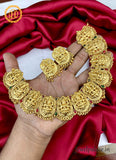 Antique Gold Plated Necklace With Earrings JH1804
