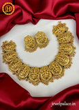 Antique Gold Plated Necklace With Earrings JH1804