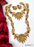 Beautiful Gold Plated Laxmi Design Combo Sets JH1879