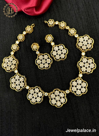 Premium Quality AD Necklace Set JH1926