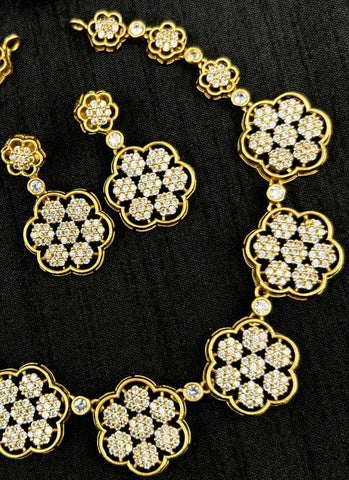 Premium Quality AD Necklace Set JH1926