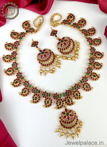 Exclusive Gold Plated Designer Necklace JH1942