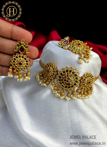 Beautiful AD Premium Quality Necklace JH1952