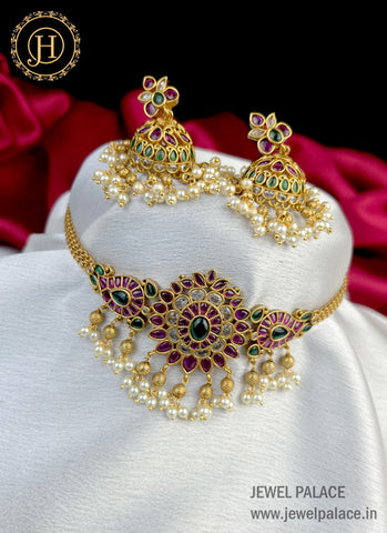 Beautiful AD Premium Quality Necklace JH1958