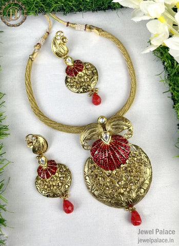 Trendy and Fancy Fashion Jewellery Design Necklaces Set for Women JH1965