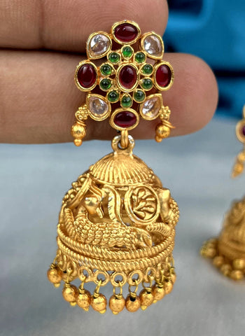 Elegant Gold Plated Designer Earrings Jhumka JH2000