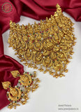 Exclusive Traditional Gold Plated Temple Choker Necklace JH2022