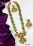 Exclusive Gold Plated Temple Long Haram JH2025