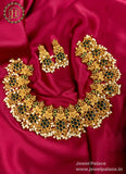 Beautiful Gold Plated Antique Laxmi Design Necklace With Earrings JH2190Beautiful Gold Plated Antique Laxmi Design Necklace With Earrings