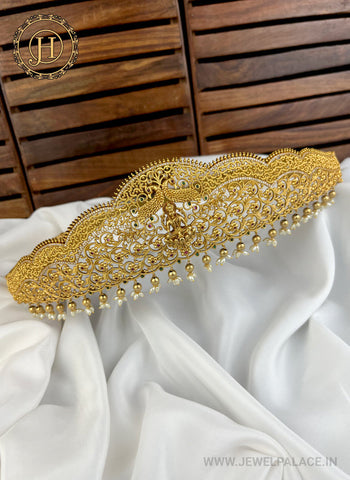 Premium Quality Gold Plated Adjustable Hip belt Oddiyanam JH2322