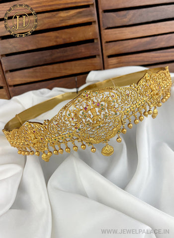 Premium Quality Gold Plated Adjustable Hip belt Oddiyanam JH2330