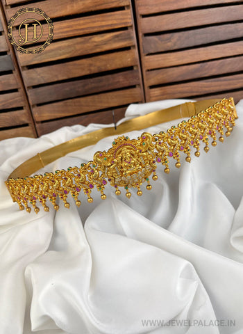 Premium Quality Gold Plated Adjustable Hip belt Oddiyanam JH2331