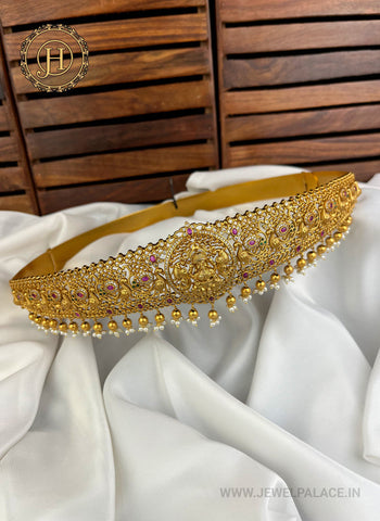 Premium Quality Gold Plated Adjustable Hip belt Oddiyanam JH2335