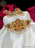 Elegant Gold Plated Designer Necklace With Earrings JH2354