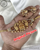Elegant Gold Plated Designer Necklace With Earrings JH2354