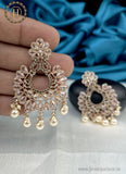 Elegant Gold Plated Kundan With Pearl Studded Earrings JH2427