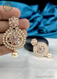 Elegant Gold Plated Kundan With Pearl Studded Earrings JH2430