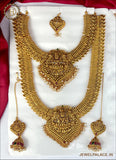 Gold Plated Bridal Dulhan Full Wedding Jewelry Set for Indian Brides JH2516