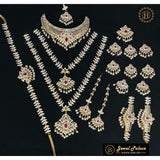 Gold Plated Full Bridal Jewellery Set JH263