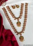Gold Plated Artificial Combo Necklace Set With Earrings JH2669