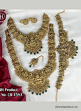 Gold Plated Antique Combo Semi Bridal Jewellery JH2808