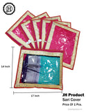 Wedding Gifting Saree And Suit Packing Cover Saree Bag Organizer for Wardrobe Storage JH2837