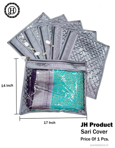 Wedding Gifting Saree And Suit Packing Cover Saree Bag Organizer for Wardrobe Storage JH2841