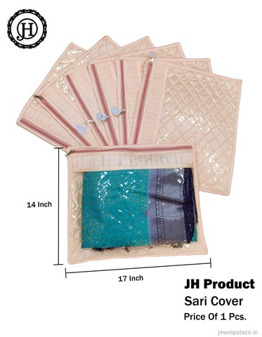 Wedding Gifting Saree And Suit Packing Cover Saree Bag Organizer for Wardrobe Storage JH2842