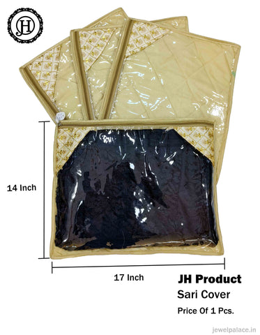 Wedding Gifting Saree And Suit Packing Cover Saree Bag Organizer for Wardrobe Storage JH2844