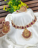 Beautiful Gold Plated Antique Necklace JH2848