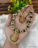 Beautiful Gold Plated Antique Necklace JH2848