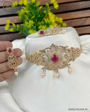 Beautiful Gold Plated Antique Necklace JH2849