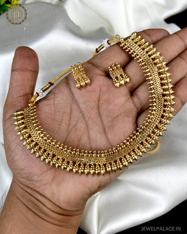 Beautiful Gold Plated Antique Necklace JH2862