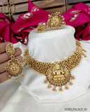 Temple Design Antique Gold Plated Premium Necklace JH3196