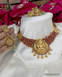 Temple Design Antique Gold Plated Premium Necklace JH3197