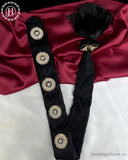 Jewel Palace Bharatanatyam Savaram & Kunjalam Kemp Ready Jada Set Hair Accessories Choti JH3223