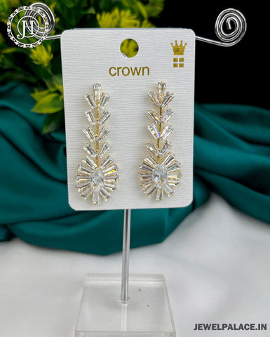 Antique Reverse Ad Stone Earring JH3253