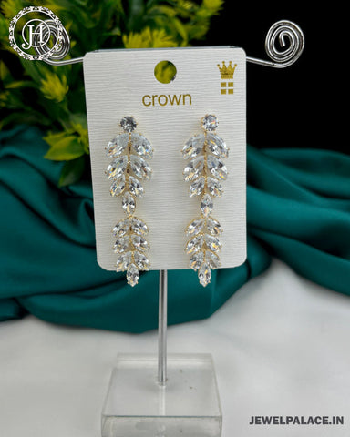 Antique Reverse Ad Stone Earring JH3254