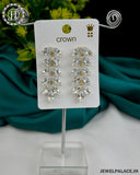 Antique Reverse Ad Stone Earring JH3257