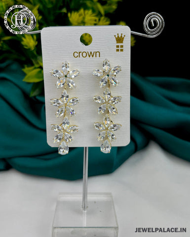 Antique Reverse Ad Stone Earring JH3259