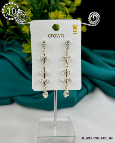 Antique Reverse Ad Stone Earring JH3271